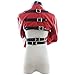Freebily Women PU Leather straitjacket Strict Kinky Jacket Fancy Straight Costume Red One Size