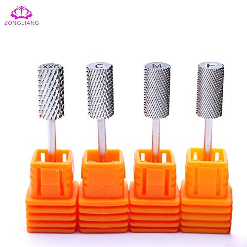 Pretty Shine - Remove gel varnish carbide nail drill bits manicure pedicure electric nail polisher carbide nail file