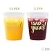 Felitsa Bachelorette Party Cups - I Said Yaaas Style (16 pcs, 16 Oz.) - Engagement Party Decoration and Bridal Shower Gift