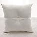 GuiHe Lace Pearl Ivory Satin Flower Wedding Ring Bearer Pillow 8.2Inch x 8.2 Inch for Wedding Decorative
