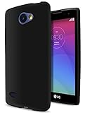 LG Lancet Case, Cimo [Grip] Premium Slim Fit Flexible TPU Case for LG Lancet (2015) - Black