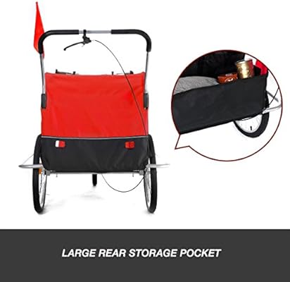 kidbot 2 in 1 bicycle trailer