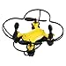 Virhuck Volar-360 Nano Drone (Suit for Experienced Flyer) 2.4 GHz 4.5 CH 6 AXIS GYRO Multicolor LED with Rolls and 3D Flips, Yellow