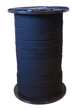 Bondage Seil 8mm Baumwolle in schwarz Seil Fesseln ab 1 Meter
