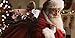 No 2 Bag Large Santa Sack Personalized for Kids Polyester Cotton Christmas Gifts Bag Santa Bag for Christmas Presents, Holiday Gifts or Decorations in 20 x 28 Inches