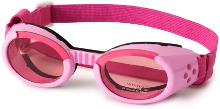DOGGLES ★ ILS SUNGLASSES ★ UV PROTECTIVE EYEWEAR ★ ALL SIZES &amp; STYLES (Large, Pink)