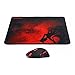 Wireless Gaming Mouse PLUS Large Gaming Mouse Pad Combo for PC Gamer, RED LED Backlit Cordless 2400 DPI Gaming Mouse and Mouse Pad, Redragon M601WL-BA Gaming Essential Combothumb 2