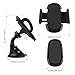 AUKEY Car Phone Mount, Windshield Dashboard Suction Phone Holder with Quick Release Button for iPhone 7, 6S, Plus, Samsung and other Cell Phones