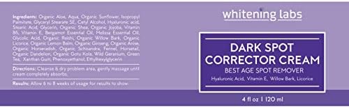 dark spot corrector cream whitening labs
