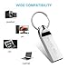 USB Flash Drive 512GB, Tankeo PC Memory Stick Backup Drive with Keychain-Silver
