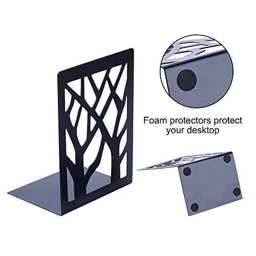 Book Ends Universal Premium Bookends for Shelves, NonSkidBookend