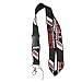 Lanyard Keychain Holder Keychain Key Chain Black Lanyard Clip with Webbing Strap (TRD)