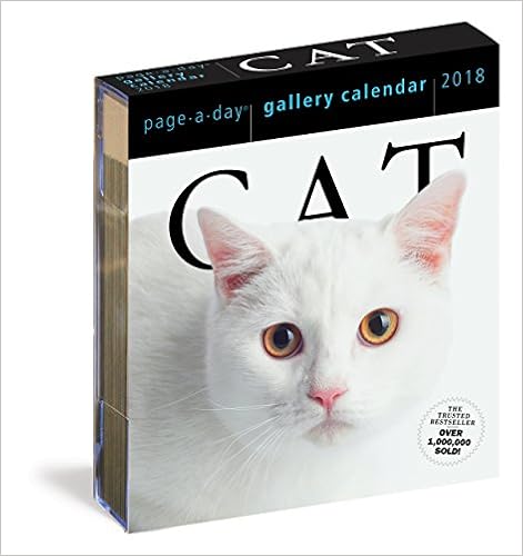 Cat Page-A-Day Gallery Calendar 2018, by Workman Publishing.