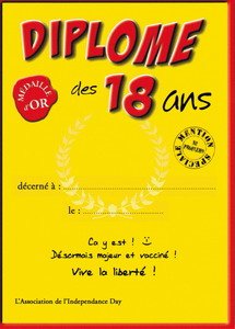 diplome 18 ans