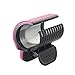 iBang Portable Instant Heat Hot Roller Clip temp. 80℃ 176℉ - Natural Wave Hair Bang Curler for Travel Work at voltage,ampere 5V,2A, not 5V,1A (Rose Pink)