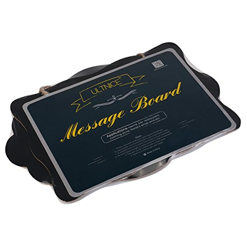 6 HOMEMAXS+Chalkboard+Double+Sided+Message+Hanging