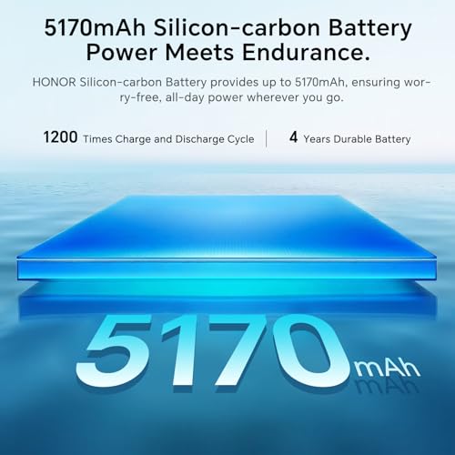 Honor 400 5G Smartphone, 8GB 256GB, Ultra-Clear AI Camera 200 Mpixels, 6.55 inch AMOLED Display 120Hz, Snapdragon 7 Gen 3, 5170mAh, IP65, Dual SIM, NFC, Android 15, No Charger, Black
