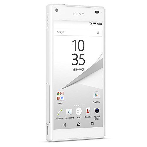 Sony Xperia Z5 Compact 32GB 4G Color blanco - Smartphone (SIM única, Android, NanoSIM, EDGE, GPRS, GSM, HSDPA, HSUPA, UMTS, LTE)