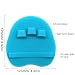 INNERNEED Food-grade Silicone Body Cleansing Brush Shower Scrubber Gentle Exfoliating Glove, for Sensitive, Delicate, Dry Skin (Blue)