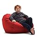 Big Joe Classic Bean Bag Chair, Red Smartmax, Durable Polyester Nylon Blend, 2 feet Round