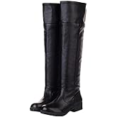 Men's Cosplay Boots Knee High Equestrian Riding Tall Boots Costume Shoes