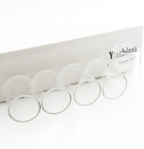 Yanbinyu Glass Tubing 21mm x 26.5mm Glass Tube Pack of 5