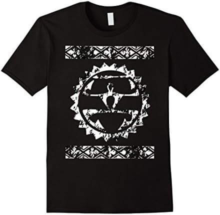 Mens Hawaiian Warrior Petroglyph - Kane - Men's Boy's T-Shirt 3XL Black