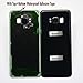 New Maygadget for Samsung Galaxy S8 5.8 G950 Rear Panel True Glass Back Cover Housing Replacement W/Waterproof Adhesive,Rear Camera Cover Lens&Flash Diffuser-Black