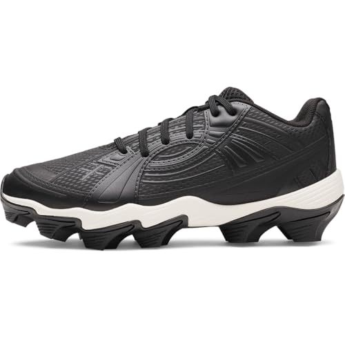 Under Armour Women's Glyde Sola RM Softball Cleats, (001) Black/White/Black, 6,…
