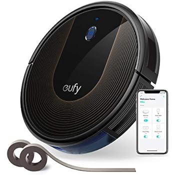 eufy [BoostIQ] RoboVac 30C, Robot Vacuum Cleaner, Wi-Fi, Super-Thin, 1500Pa Suction, Boundary Strips Included, Quiet, Self-Charging Robotic Vacuum Cleaner, Cleans Hard Floors to Medium-Pile Carpets