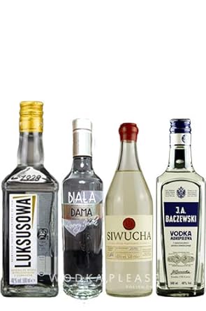 Wodka-Klassiker der Swinging 20ies: Siwucha + J.A. Baczewski + Luksusowa + Bia?a Dama