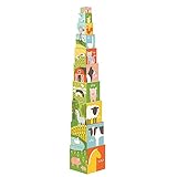 Petit Collage Nesting Blocks, 1-2-3 Farm