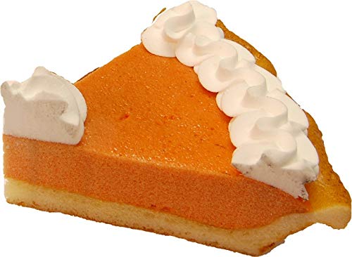 Flora-cal Products Pumpkin Pie Cream Fake Pie 9" with Slice