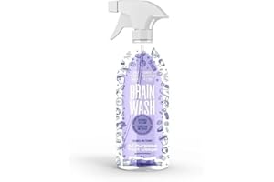 Brain Wash All Purpose Cleaner Bottle with Starter Pod, 750 mL – Natural Multi-Surface Cleaner, Eco-Friendly Refillable Spray
