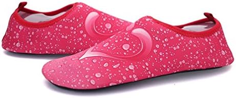 Resmord Water Shoes Barefoot Skin Shoes Quick-Dry For Beach Swim Surf Yoga Exercise Runing Shoes Pink Love tQf7 (11D(M)US Men/12.5B(M)US Women EU45)