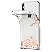 Spigen Liquid Crystal Designed for Apple iPhone Xs Case (2018) / Designed for Apple iPhone X Case (2017) - Blossom Crystal Clear