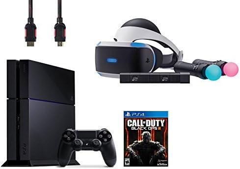 PlayStation VR Start Bundle 4 Items:VR Headset,Move Controller,PlayStation Camera Motion Sensor,PlayStation 4Call of Duty Black Ops III