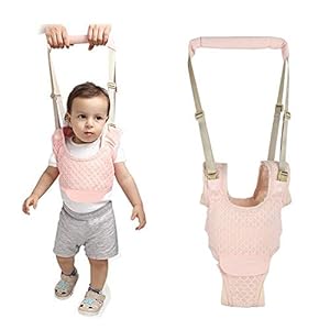 UBRAVOO Handheld Baby Walker Kids Toddler Walking Baby Toys Adjusted Baby Learning Walker Harness Keeper Walking Belt…