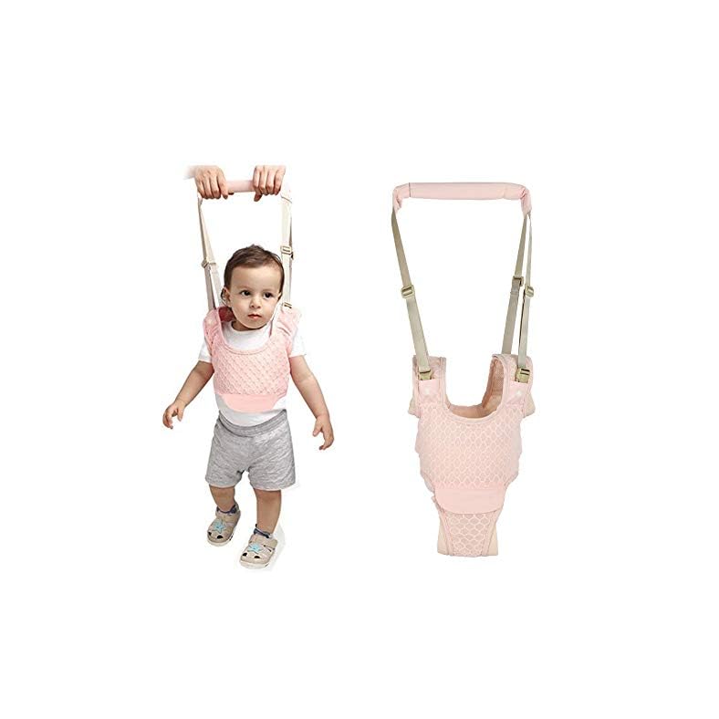 UBRAVOO Handheld Baby Walker Kids Toddler Walking Baby Toys Adjusted Baby Learning Walker Harness Keeper Walking Belt…