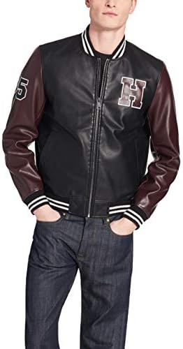 tommy hilfiger varsity jacket mens