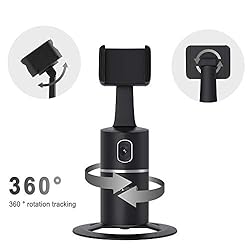 Auto Face Tracking Tripod, 360° Rotation Phone