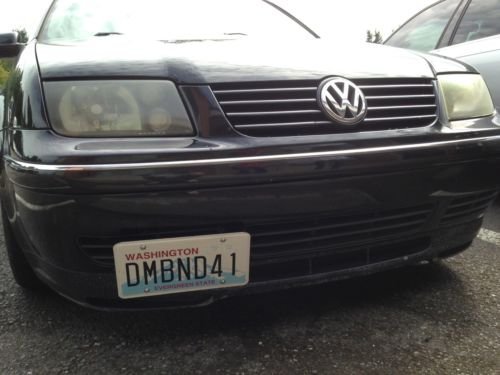 GMG Motorsports NO Holes License Plate Bracket Kit for The VW MKIV Models (MK4 2002-2005 Jetta, Golf, GTI, R32) No Drill Tow Hook License Plate Mount - Thumbnail 2