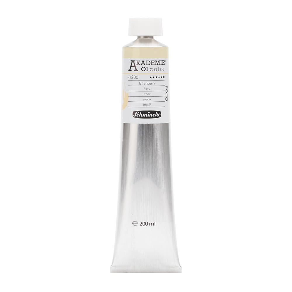 Schmincke Akademie Oil Colour : Ivory 200ml tube