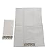 Bloomingoods Disposable Linen-Feel Guest Towels - Decorative White Hand Towels, Gold Floral Cloth-Like Paper Napkins - Case of 1000 (Bulk Packaging)