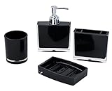 4-Piece Bathroom Accessory Set