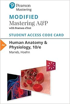 Amazon.com: Modified Mastering A&P with Pearson eText -- Standalone