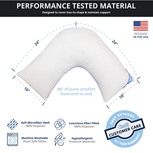 Contour L Shaped Bed Pillow Pricepulse