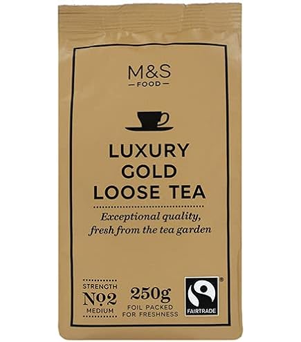 Amazon.com : Marks and Spencer Luxury Gold 80 Teabags 250g