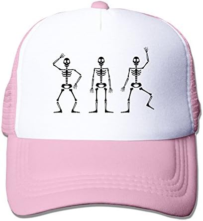 ELIUMS Lovely Skeletons Trucker Hat Pink