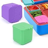 BABORUI 4 Pcs Dips Containers for Omie Lunch Box, 4
